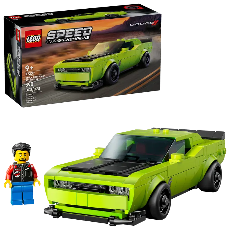 Lego Dodge Challenger SRT Hellcat Sports Car (77237)