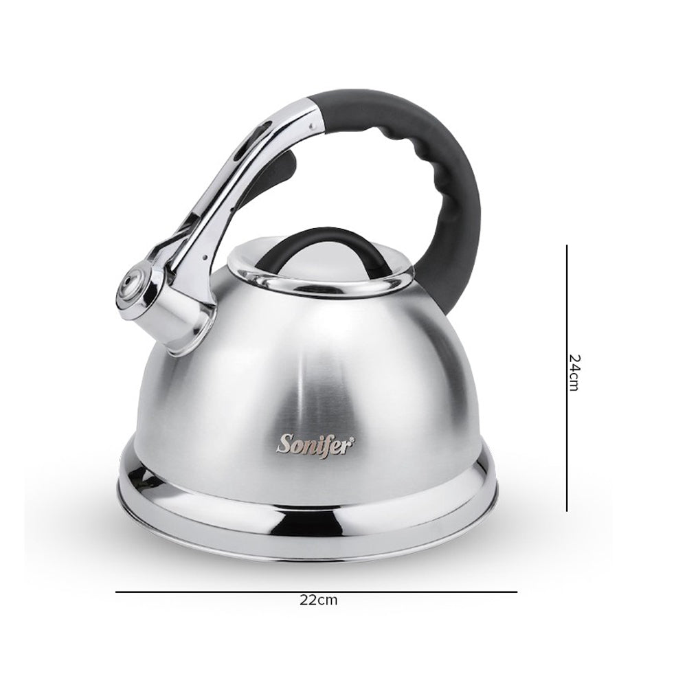 Sonifer, 3.5L Stainless Steel Whistling Kettle SF-2504 (D22 x H24)cm