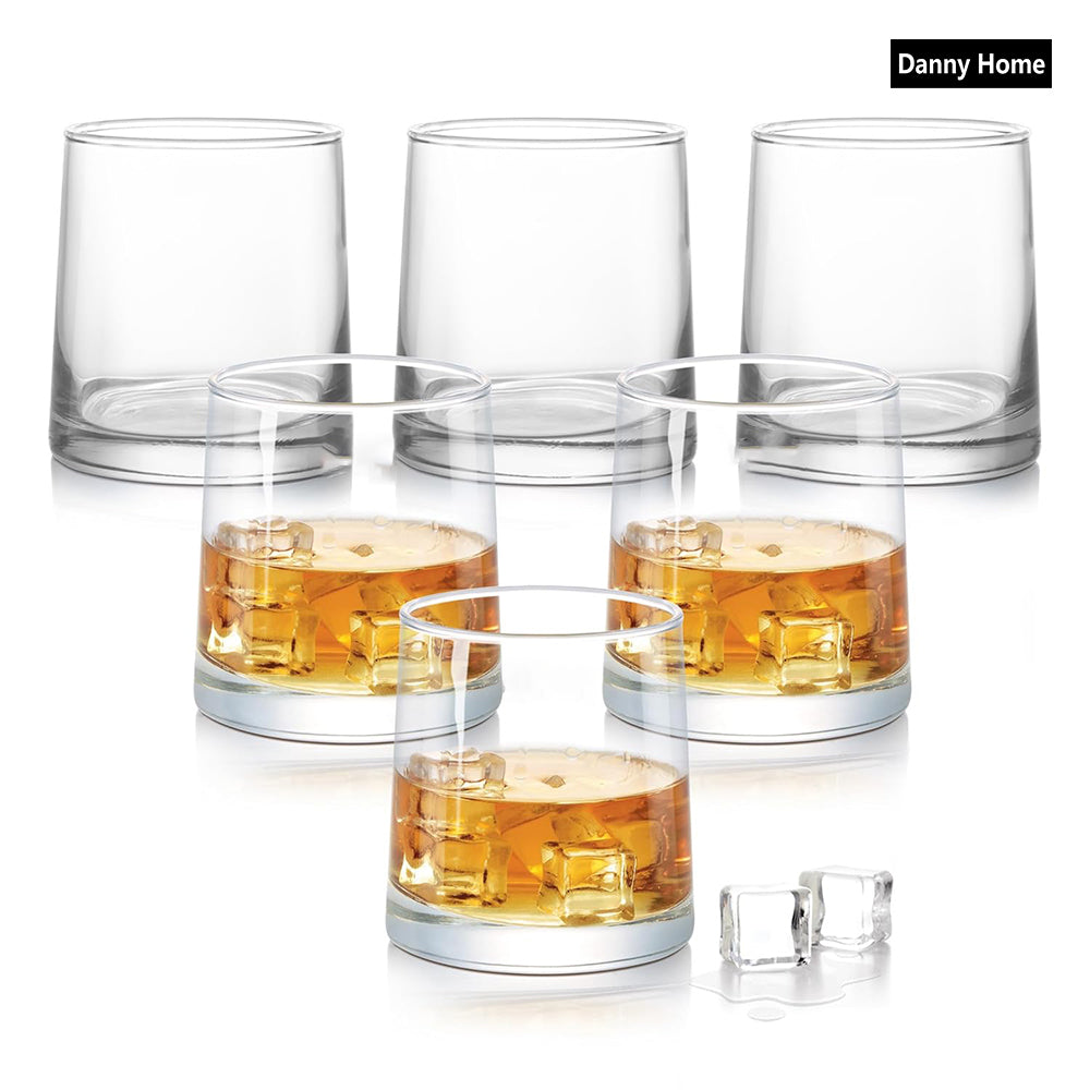 Danny Home 6-Pieces Short Glasses 280-ml