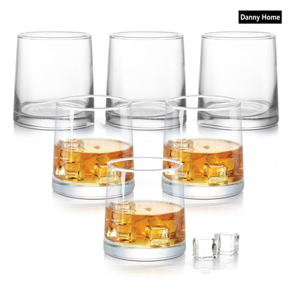 Danny Home 6-Pieces Short Glasses 280-ml