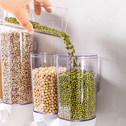 U-shaped double sections miscellaneous grains tank, 1&2 Kg