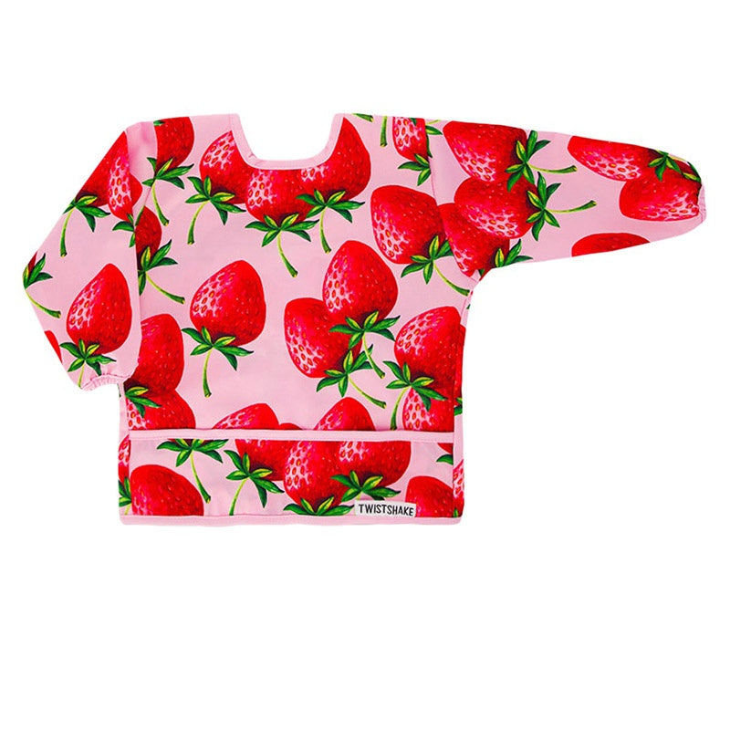 Twistshake Long Sleeve Bib Strawberry