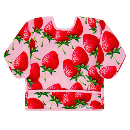 Twistshake Long Sleeve Bib Strawberry