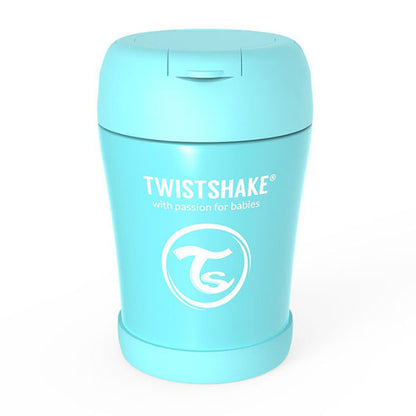 Twistshake Insulated Food Container 350ml Pastel Blue