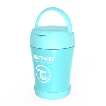 Twistshake Insulated Food Container 350ml Pastel Blue