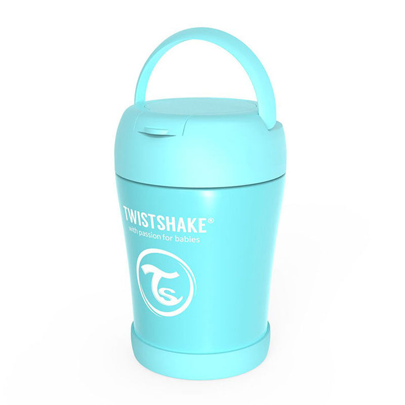 Twistshake Insulated Food Container 350ml Pastel Blue