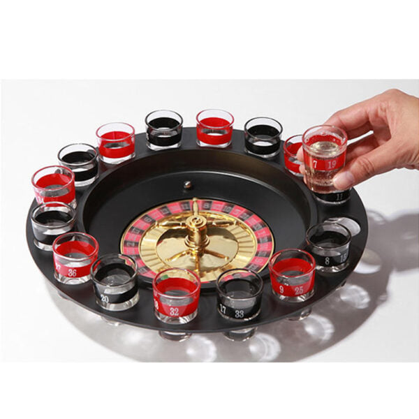 Drinking Shot, Roulette Game