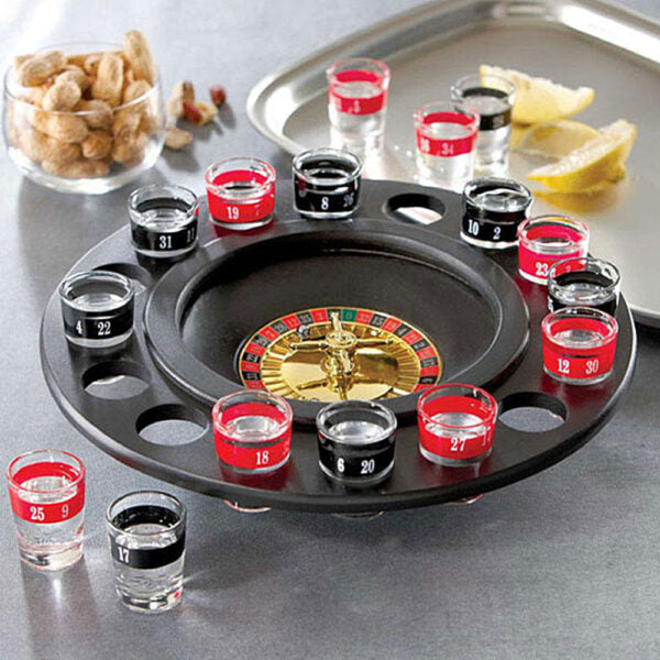 Drinking Shot, Roulette Game