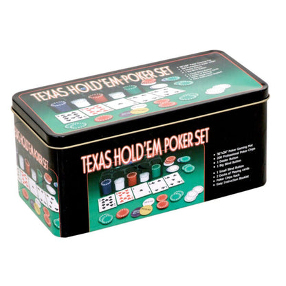 Texas Holdem 200Pcs Poker Set