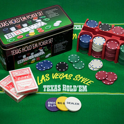 Texas Holdem 200Pcs Poker Set