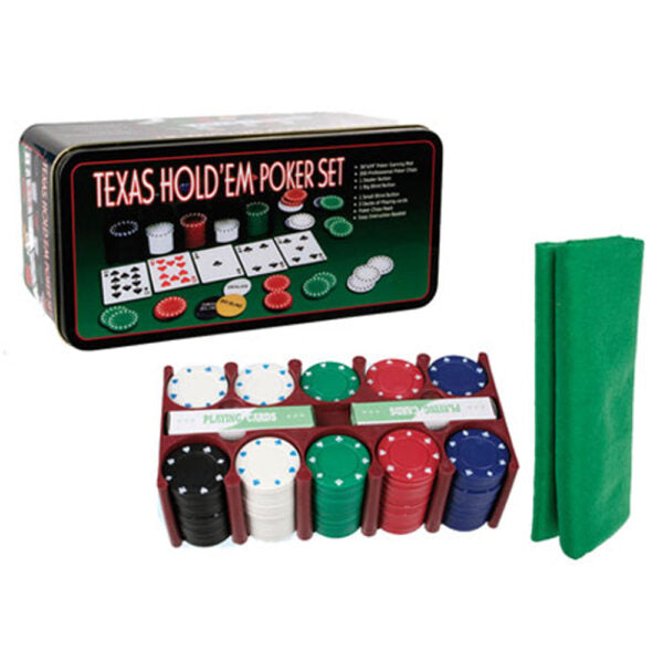 Texas Holdem 200Pcs Poker Set