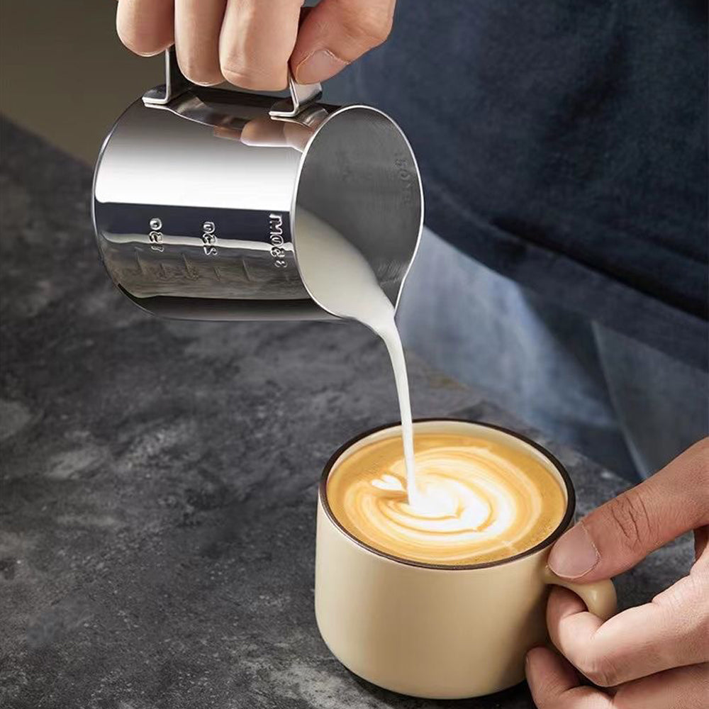 350-550ml Stainless Steel Milk Foam Pot