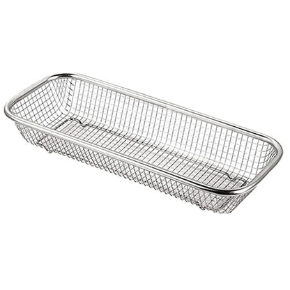 Stainless Steel Kitchen Drain Rack Storage Basket 31x13cm