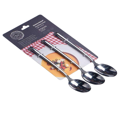 Danny Home 6-Pieces Stainless Steel Table Spoons Silverware Flatware