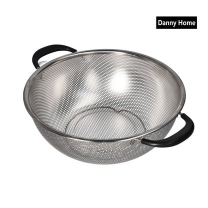 Danny Home Stainless Steel Punching Hole Basket 25.5cm
