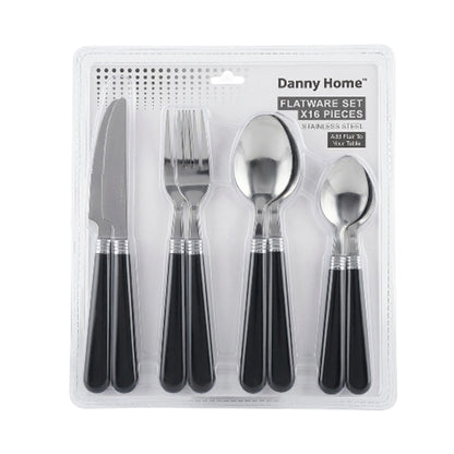 Danny Home 16-Pieces Stainless Steel Cutlery Set