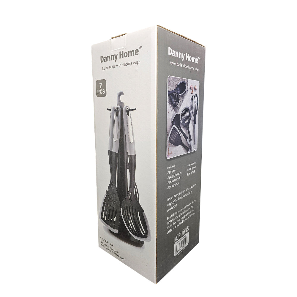 Danny Home 6-Pieces Non-Stick Silicone Cooking Utensils Set