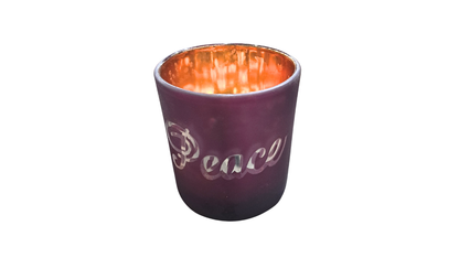 Christmas Candle Holder Peace