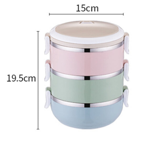 Portable Stainless Steel Insulated Lunch Box