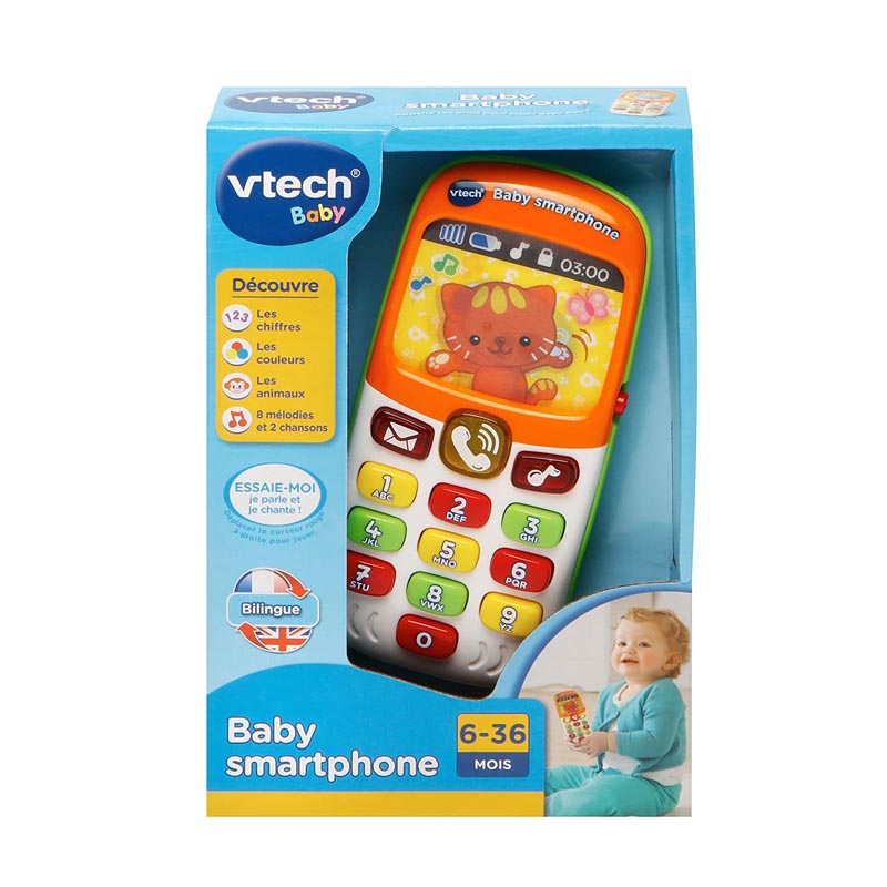 VTech Mixed Bilingual Baby Smartphone