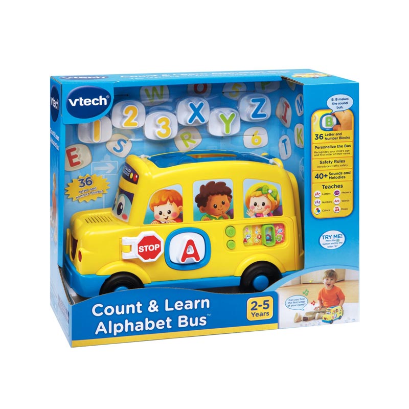 Vtech Count & Learn Alphabet Bus – English