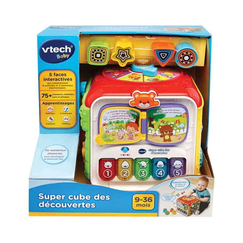 Vtech Sort & Discover Activity Cube French