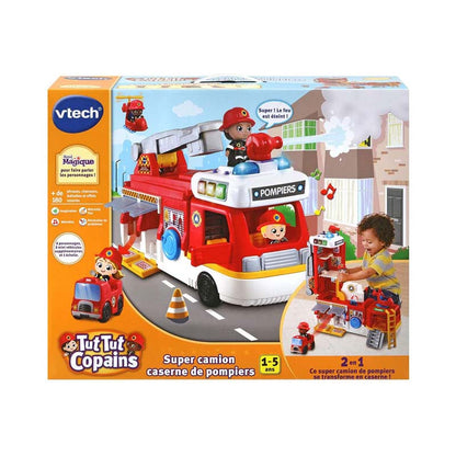 Vtech Tut Tut Copains Super Camion caserne De Pompiers