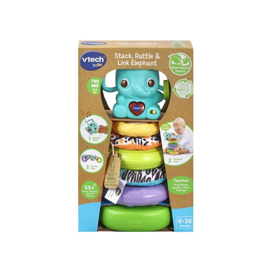 VTech Stack Rattle & Link Elephant