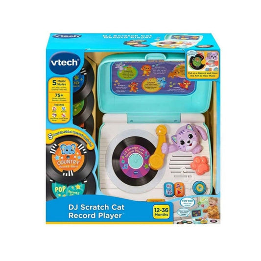 Vtech Dj Scratch Cat Record Player
