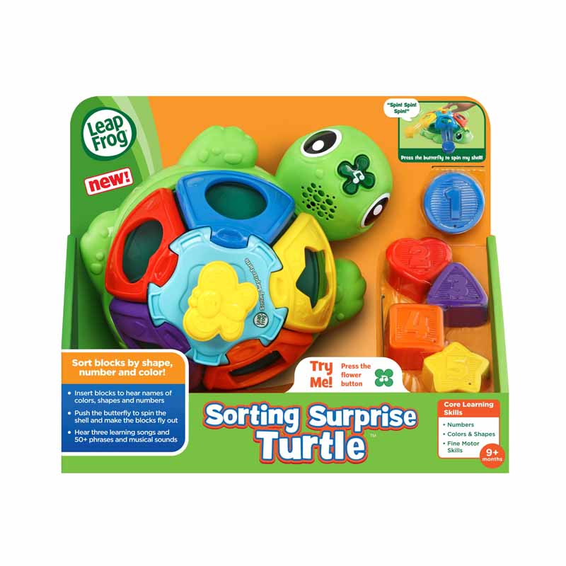 LeapFrog Sorting Surprise Turtle