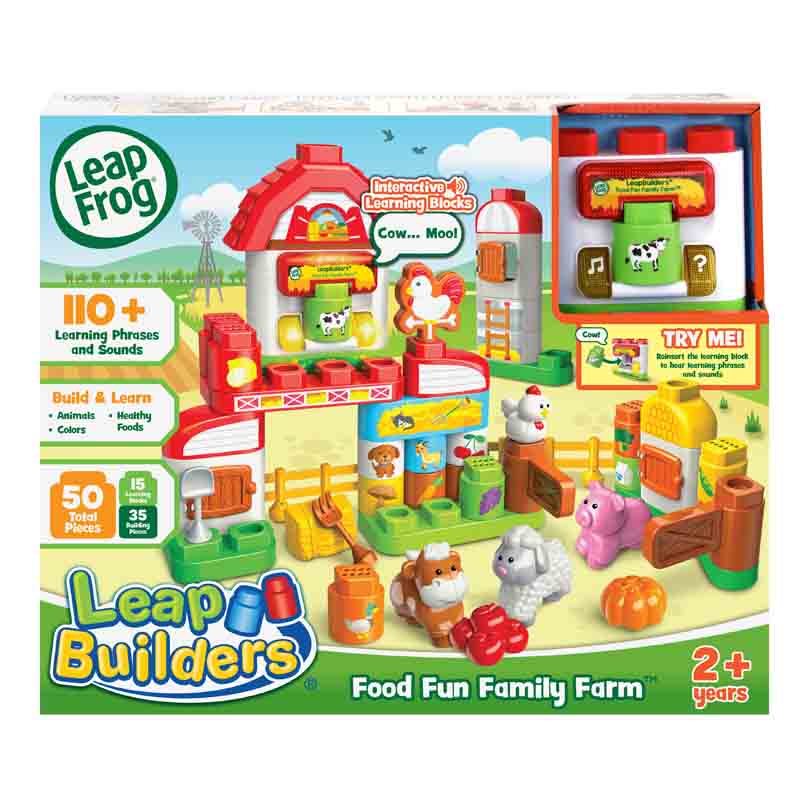 LeapFrog LeapBuilder Food Fun Family Farm