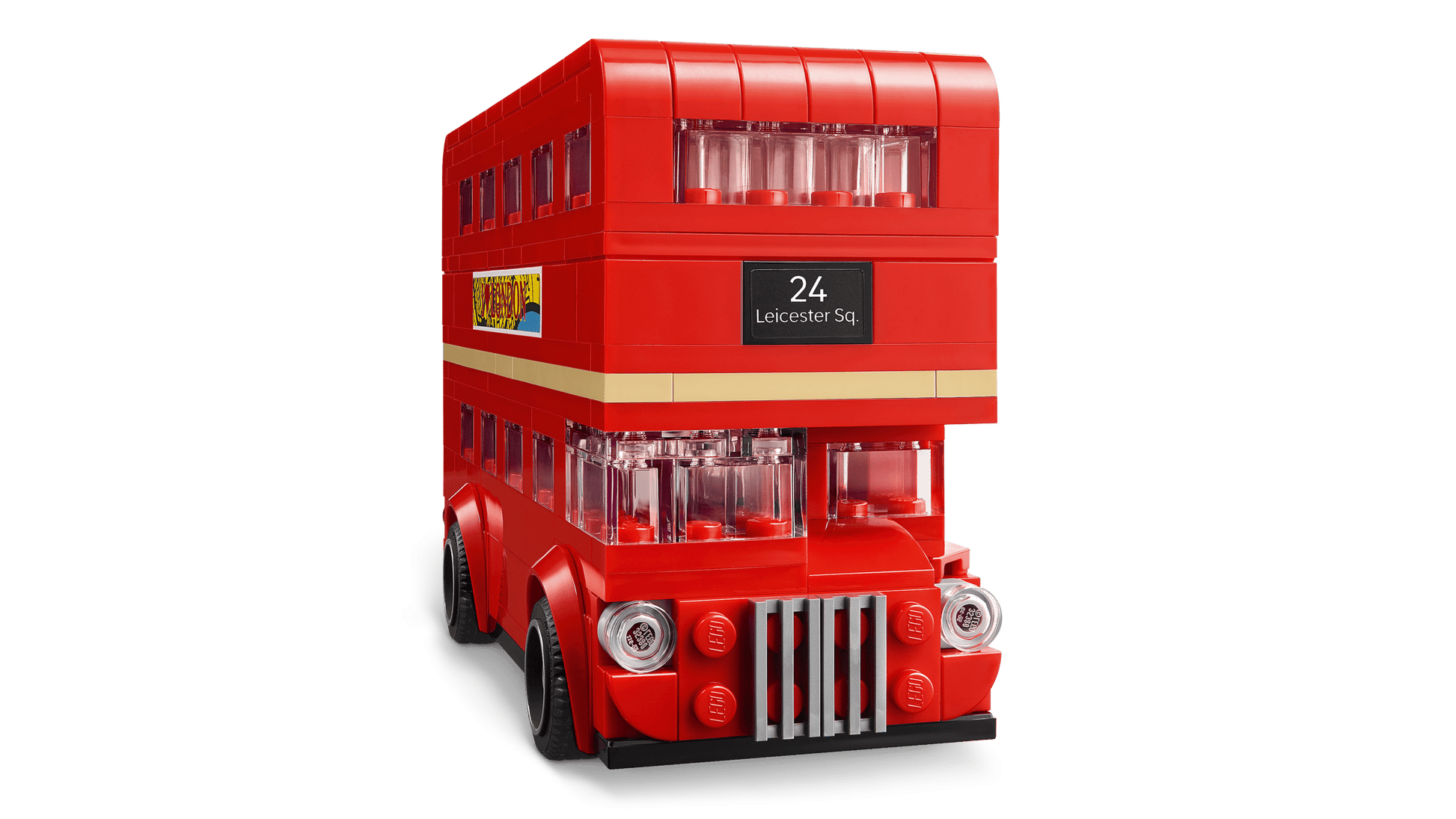 LEGO London Bus 40953 Iconic Red Double Decker Building Toy