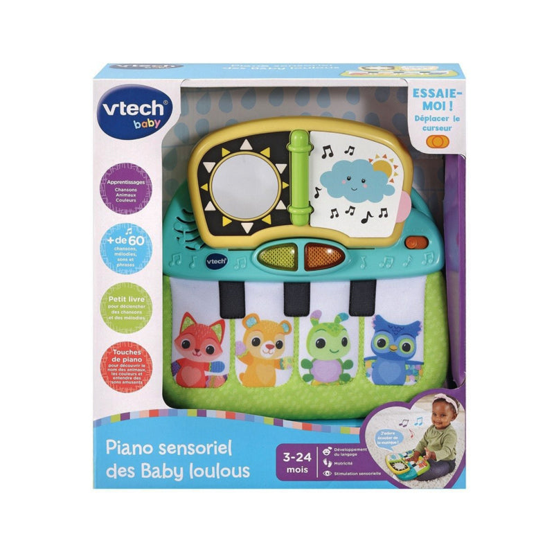 Vtech 80550405 Baby Loulous Sensory Piano – Interactive Toy