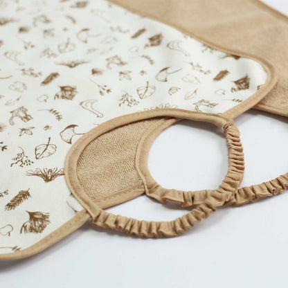 Set of 2 nursery bibs - 30x38 cm