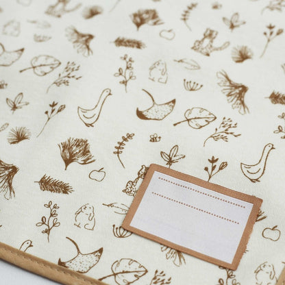 Set of 2 nursery bibs - 30x38 cm