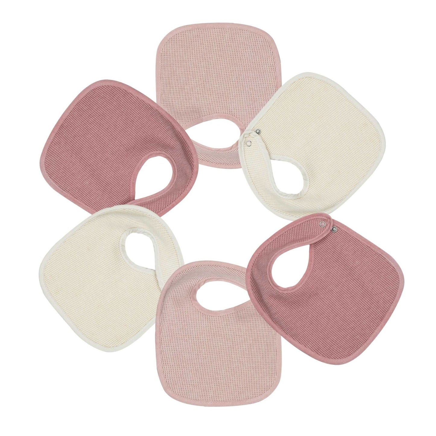 Soft Terry Baby Bibs (6-Pack)