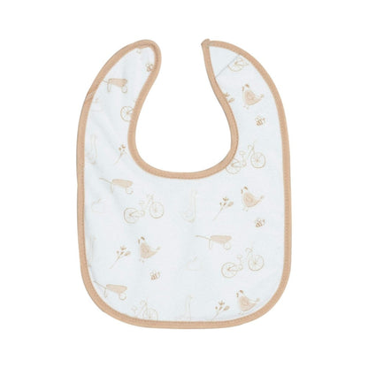 Set of 6 baby bibs - Farm animals