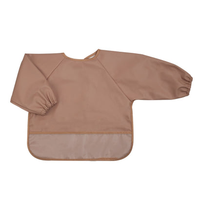 Brown Long-Sleeved Waterproof Bib