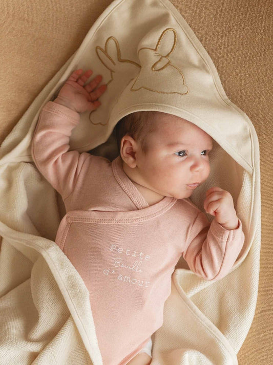 Set of 2 Long-Sleeve Baby Bodysuits