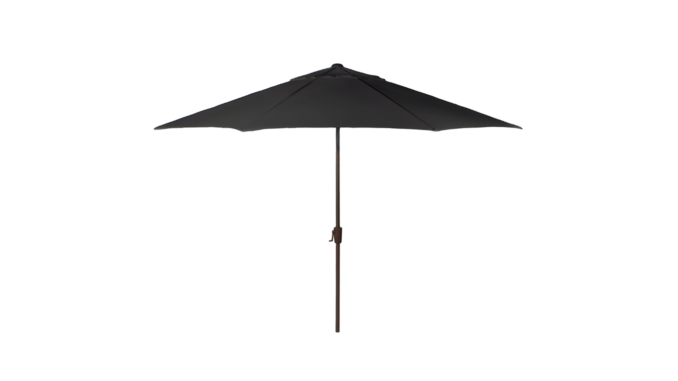 Parasol Puglia Black/Black 3x3m