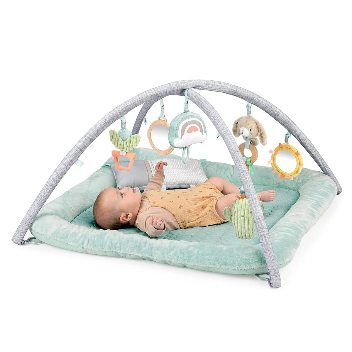 Ingenuity Calm Springs Plush Activity Gym
