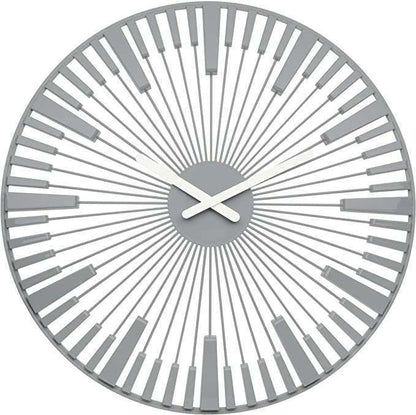Koziol PIANO Wall Clock 45cm – 3D Sunburst Design