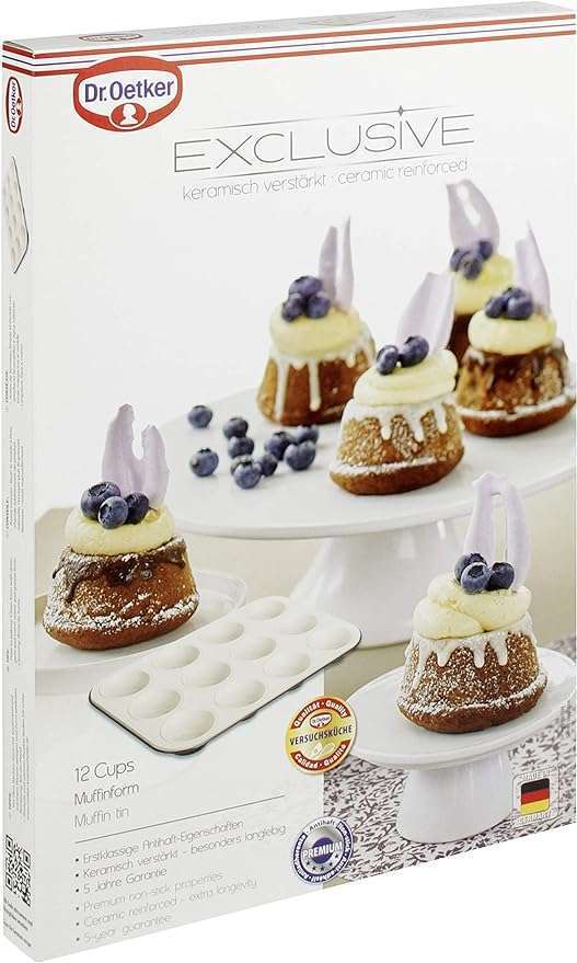Dr. Oetker  12 Pieces Muffin Tin