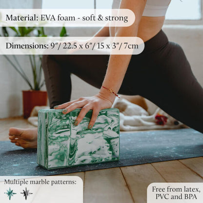 Yoga Block EVA Foam Pilates Block