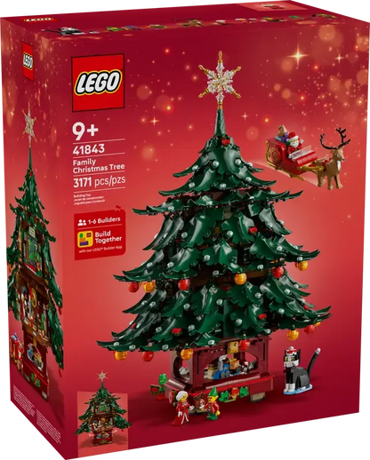 LEGO Family Christmas Tree Decoration 41843