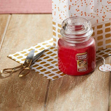 Yankee Candle Sparkling Cinnamon, Small Jar Candle