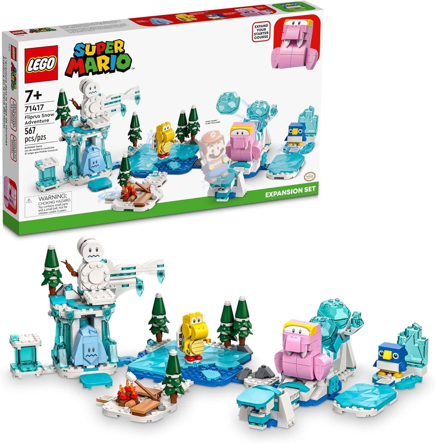 Lego Super Mario Fliprus Snow Adventure (71417)