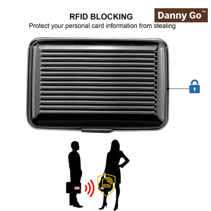 Danny Go Aluminium RFID Blocking Credit Card Holder DT048