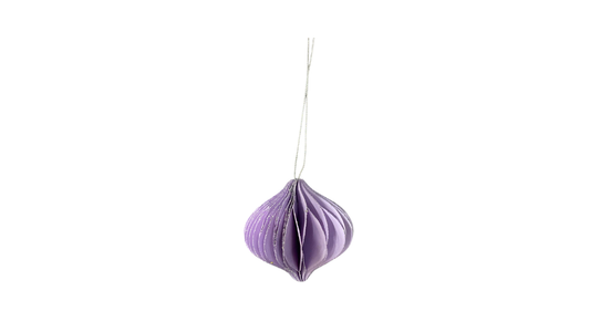 Christmas Tree Ornaments Lozenge Shaped Set of 4