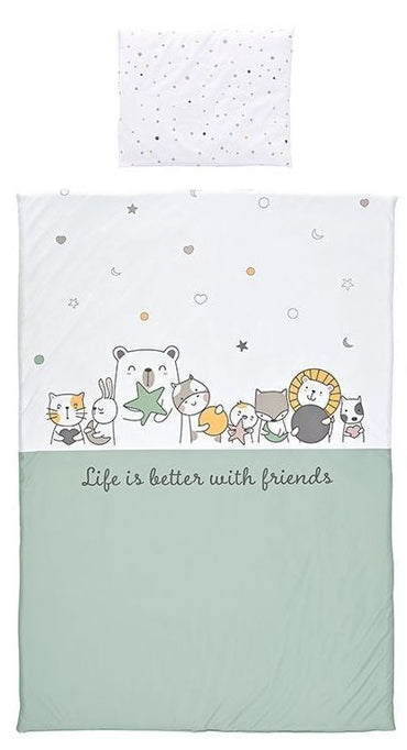 Baby Bedding 5-piece sleep Set Mint Green